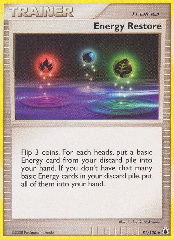 Image for Energy Restore (81/100) - Pokemon