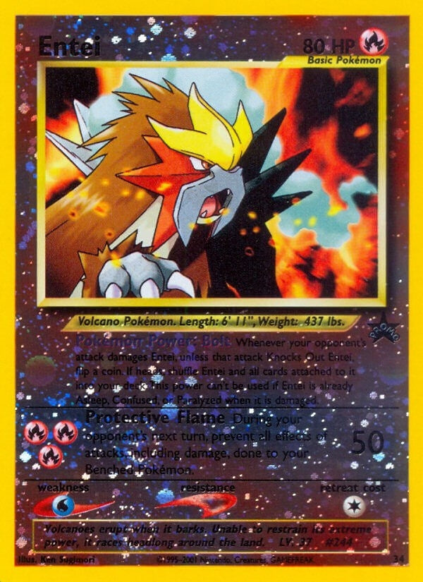 Image for Entei (34/53) - Pokemon