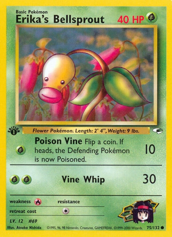 Image for Erika's Bellsprout (75) (075/132) - Pokemon