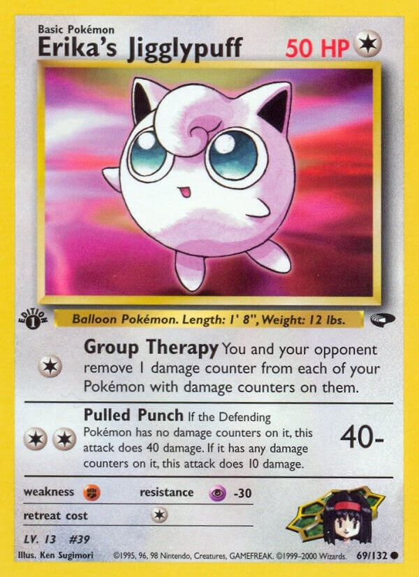 Image for Erika's Jigglypuff (069/132) - Pokemon
