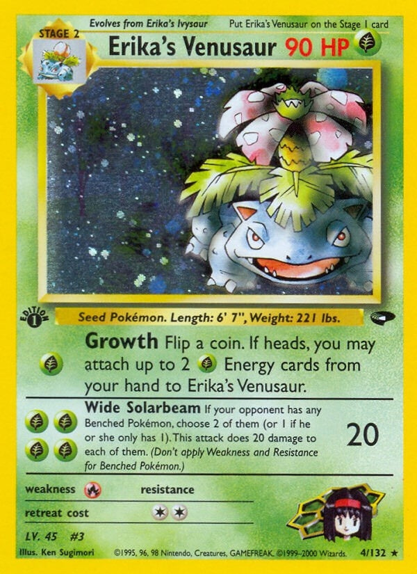 Image for Erika's Venusaur (004/132) - Pokemon