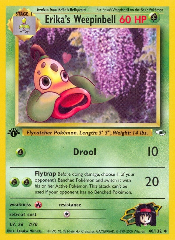 Image for Erika's Weepinbell (48) (048/132) - Pokemon