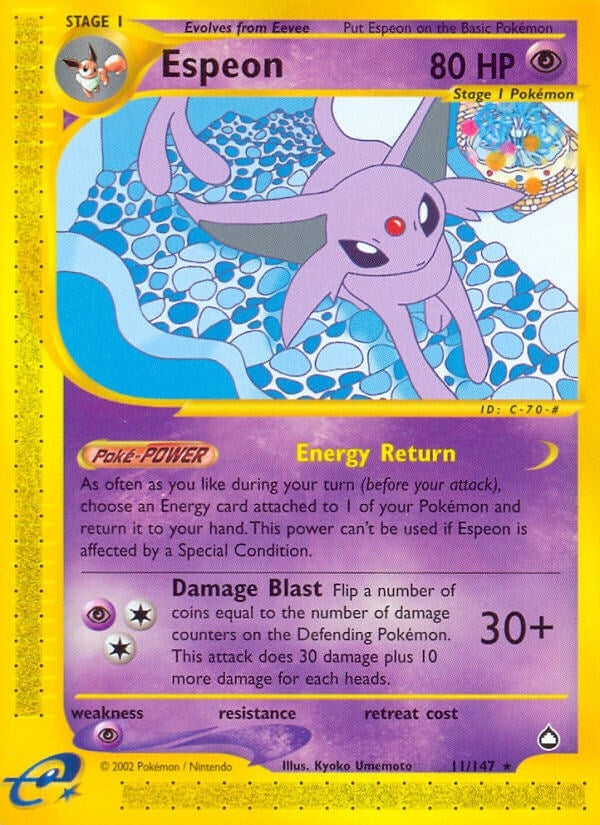Image for Espeon (011/147) - Pokemon