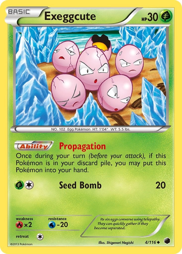 Image for Exeggcute (4/116) - Pokemon