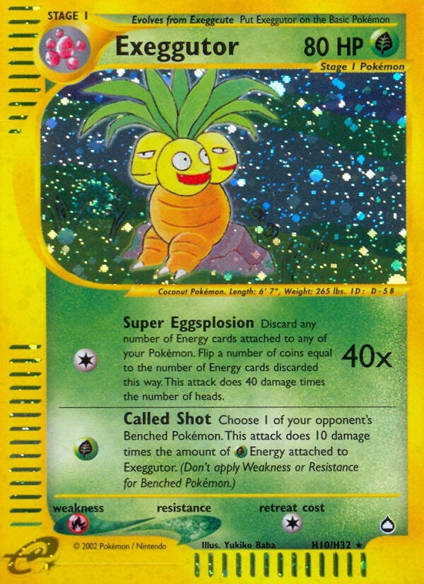 Image for Exeggutor (H10) (H10/H32) - Pokemon