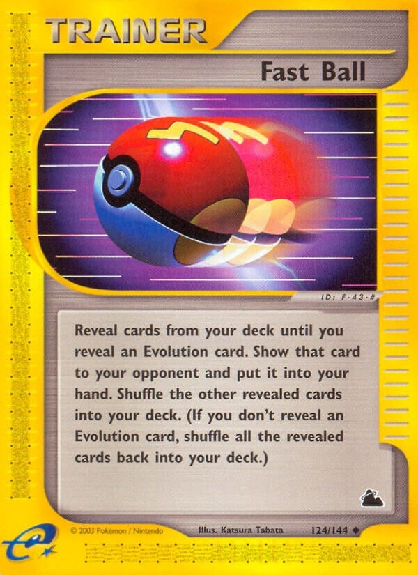 Image for Fast Ball (124/144) - Pokemon