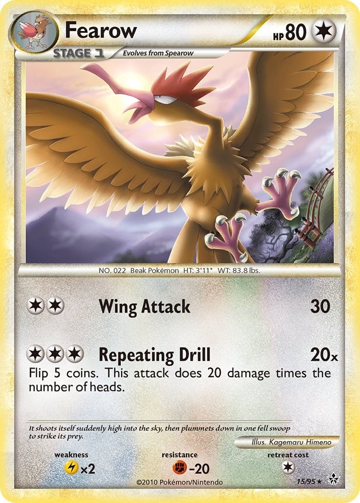 Image for Fearow (15/95) - Pokemon