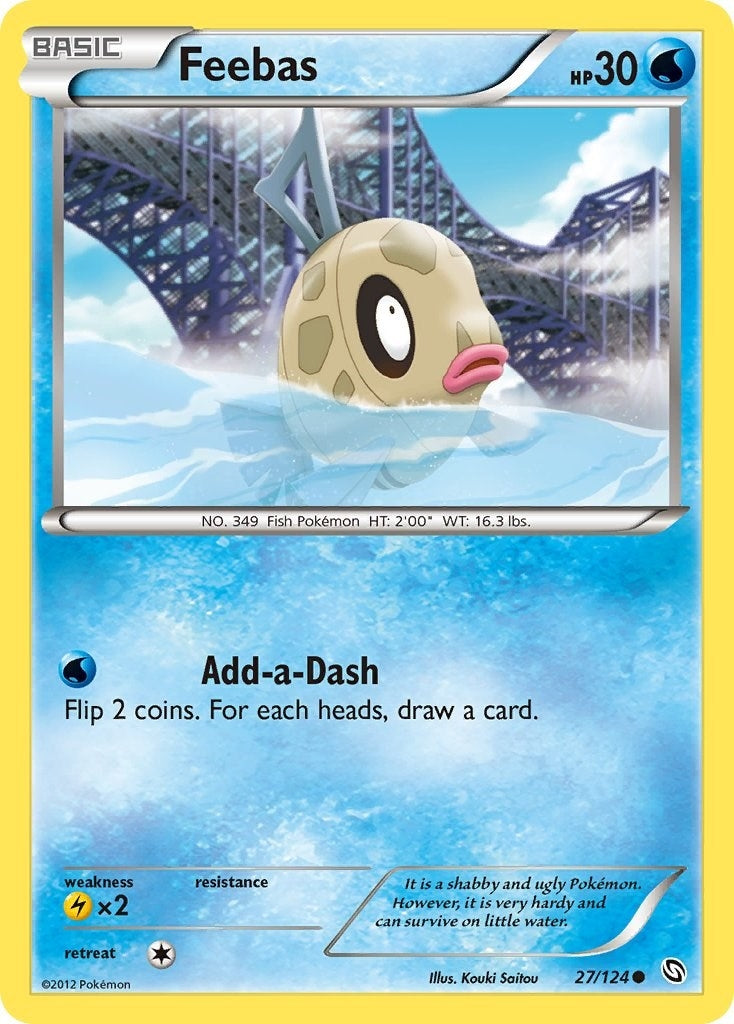 Image for Feebas (27/124) - Pokemon