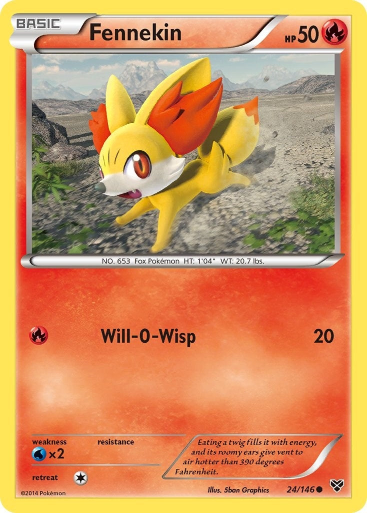 Image for Fennekin (24/146) - Pokemon