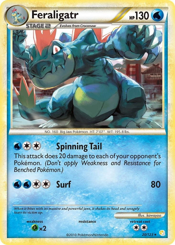 Image for Feraligatr (20/123) - Pokemon