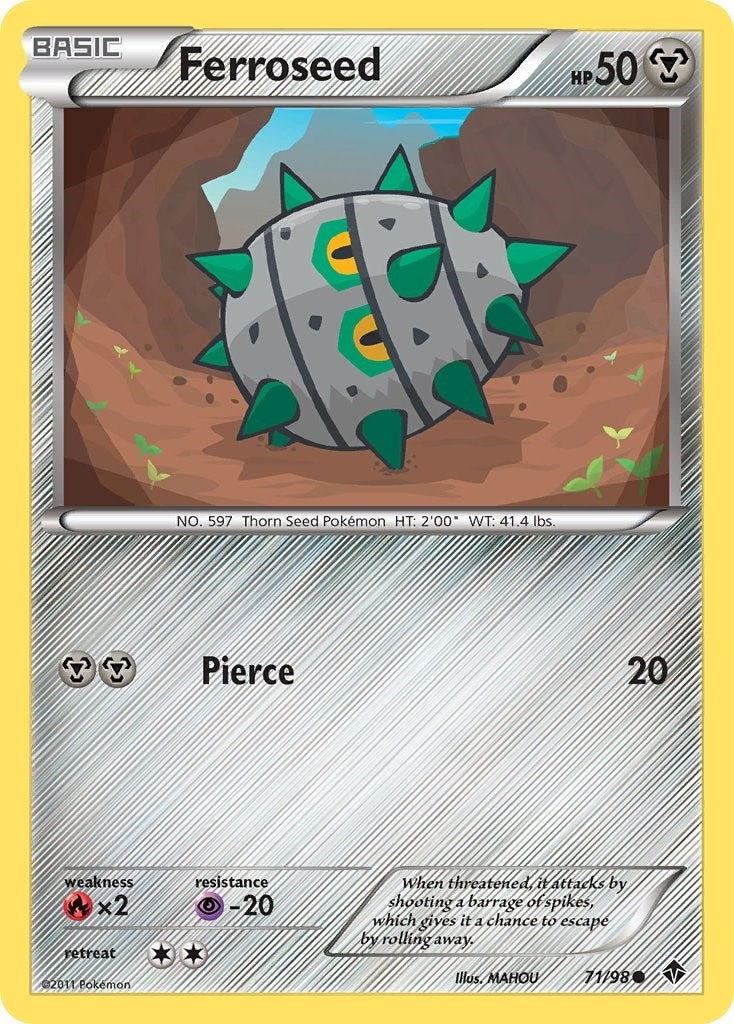 Image for Ferroseed (71) (71/98) - Pokemon