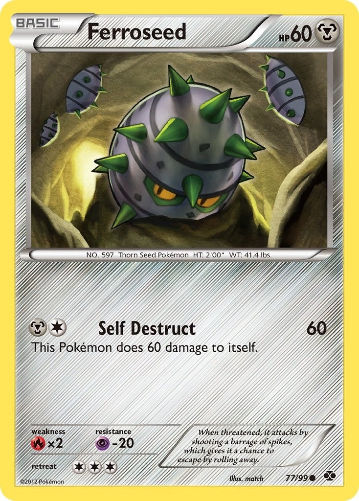 Image for Ferroseed (77/99) - Pokemon