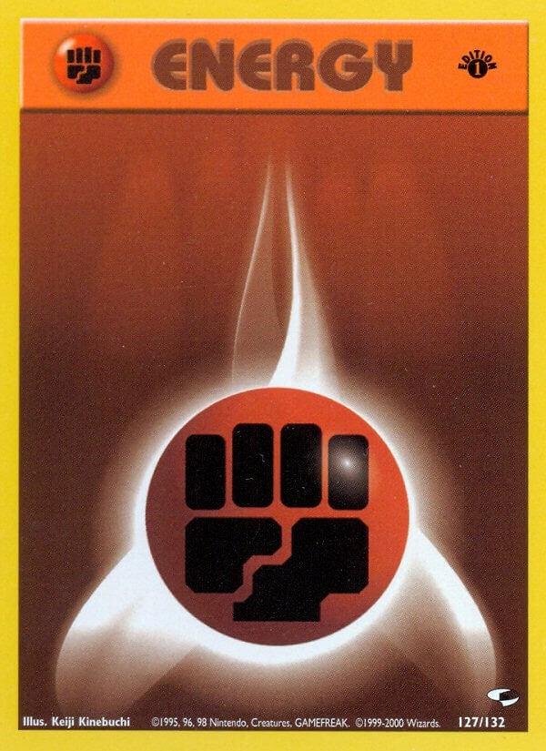 Image for Fighting Energy (127/132) - Pokemon