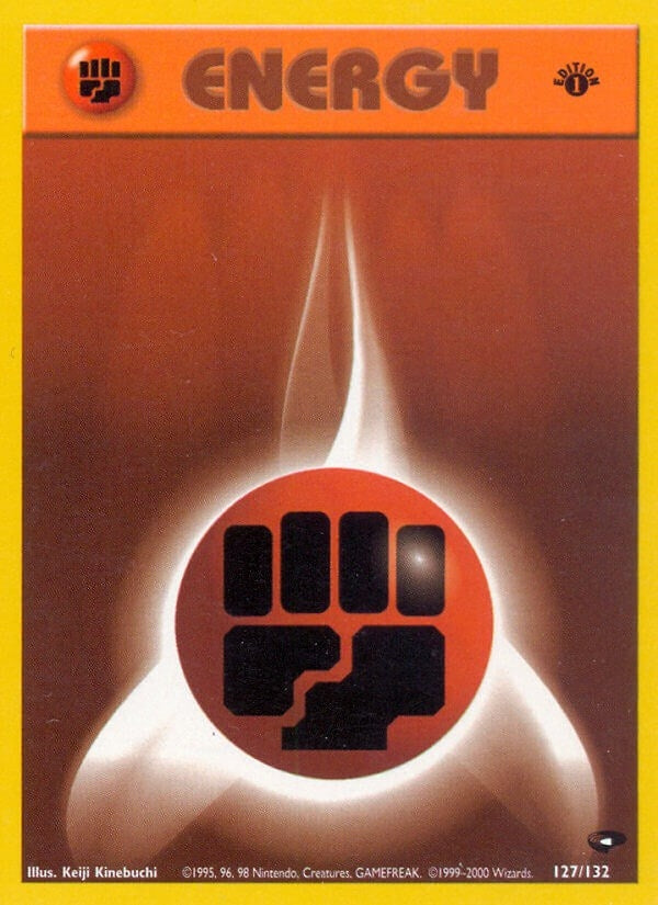 Image for Fighting Energy (127/132) - Pokemon