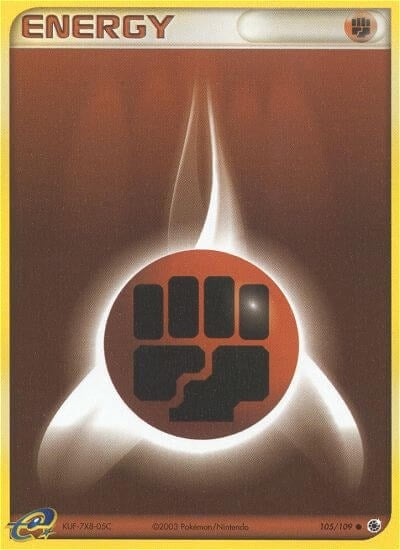 Image for Fighting Energy (105/109) - Pokemon