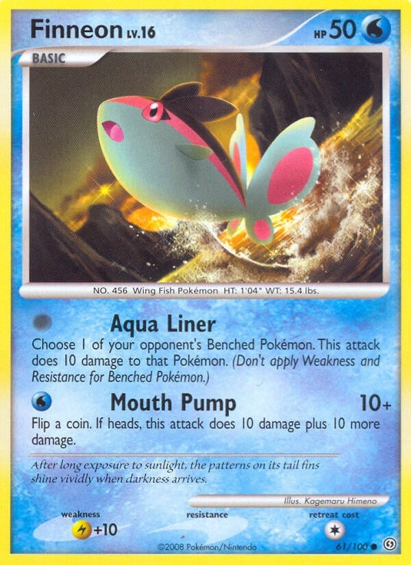 Image for Finneon (61/100) - Pokemon