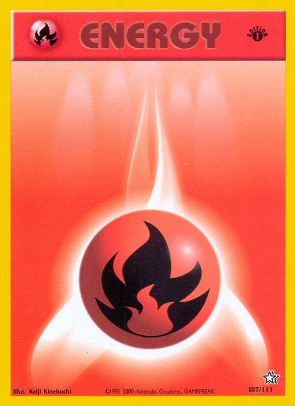 Image for Fire Energy (107/111) - Pokemon