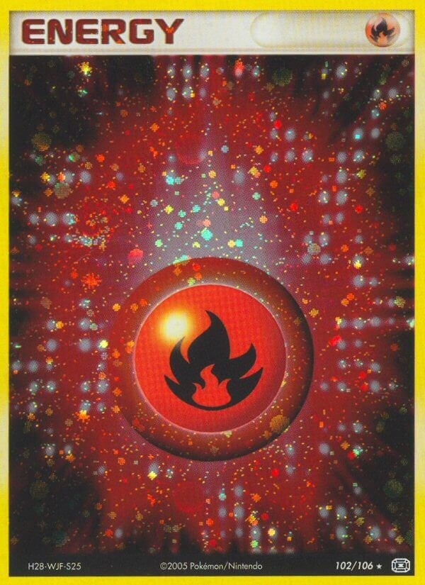 Image for Fire Energy (102/106) - Pokemon