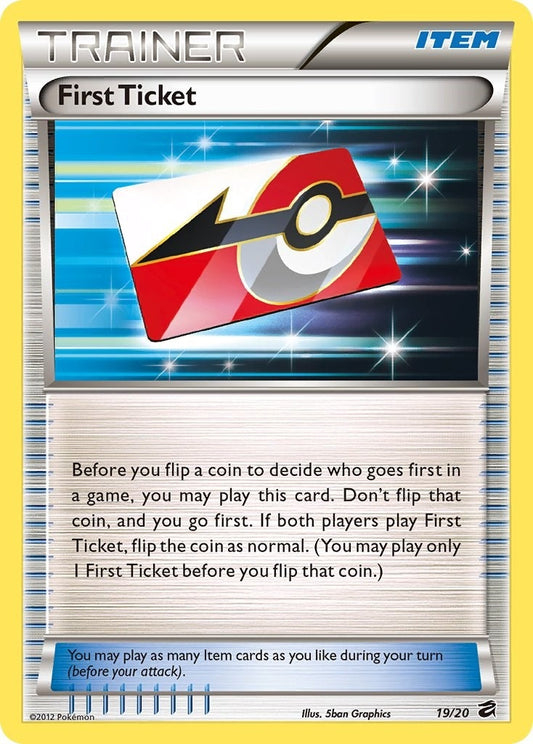 Image for First Ticket (19/20) - Pokemon