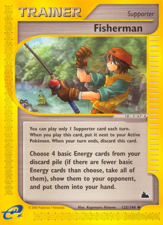 Image for Fisherman (125/144) - Pokemon