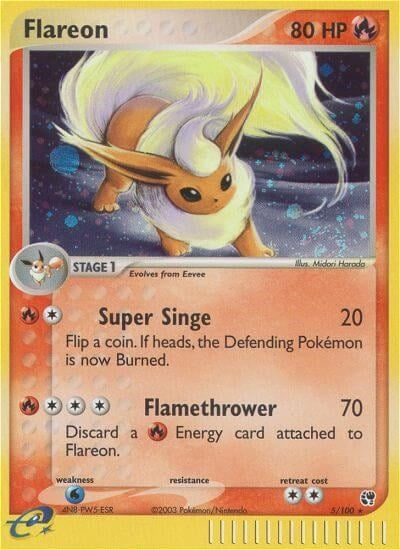 Image for Flareon (5/100) - Pokemon