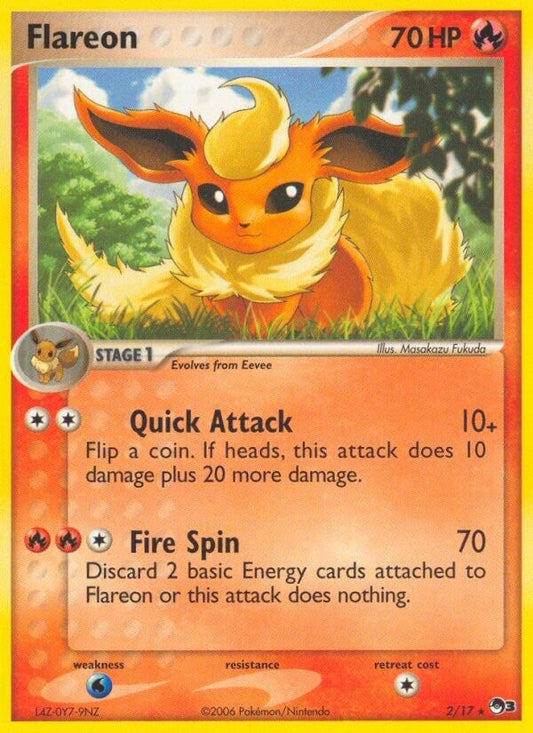 Image for Flareon (002/017) - Pokemon