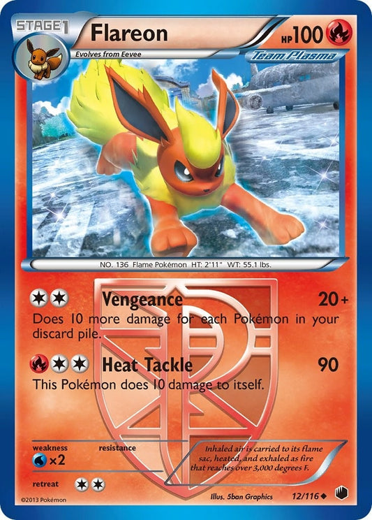 Image for Flareon (Team Plasma) (12/116) - Pokemon