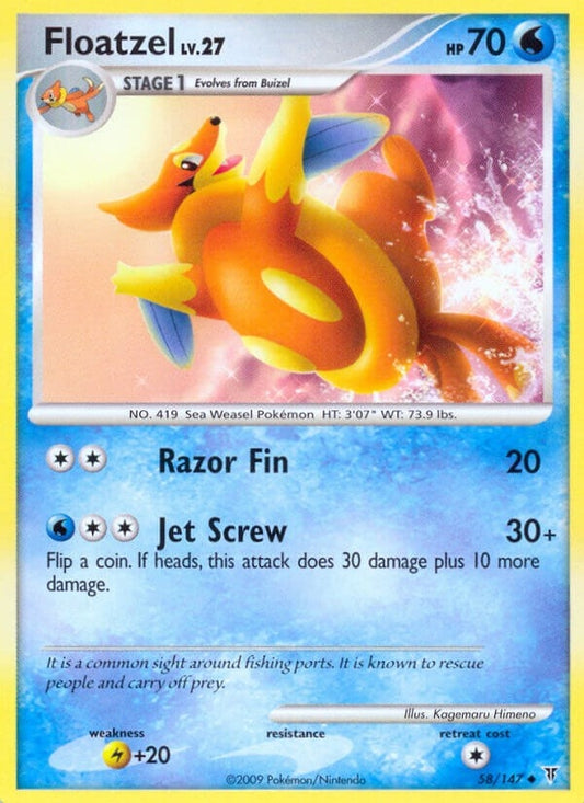 Image for Floatzel (58) - Pokemon