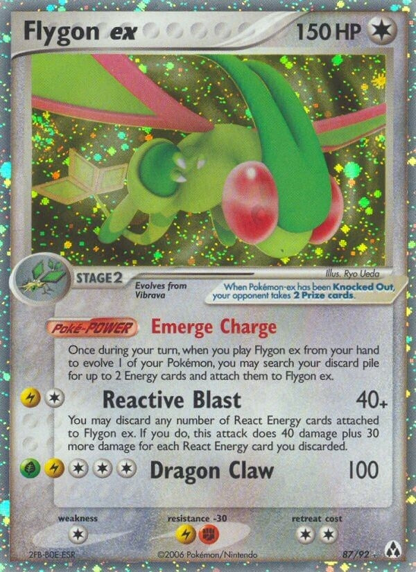 Image for Flygon ex (87/92) - Pokemon