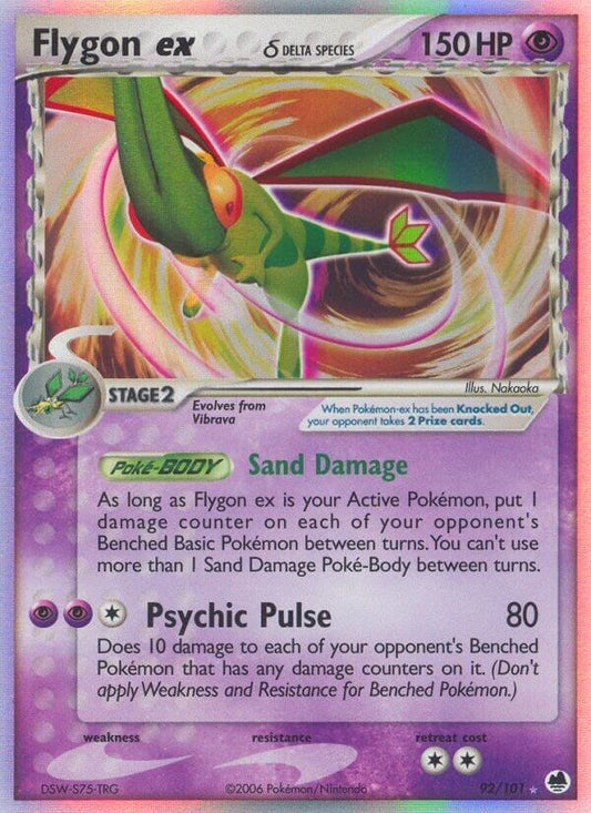 Image for Flygon ex (Delta Species) (92/101) - Pokemon