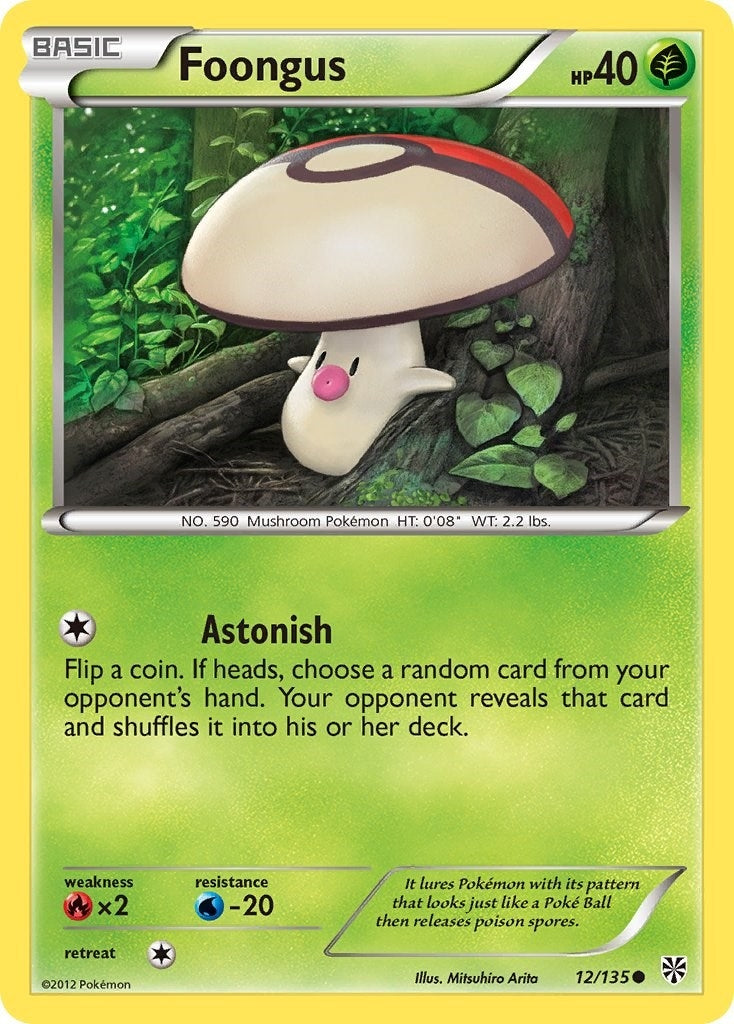 Image for Foongus (12/135) - Pokemon