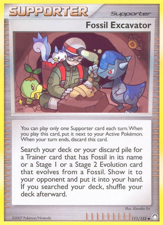 Image for Fossil Excavator (111/123) - Pokemon