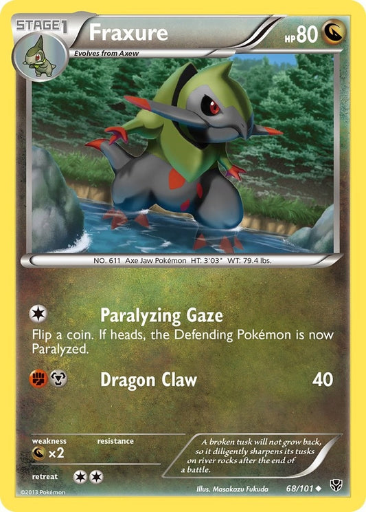 Image for Fraxure (68/101) - Pokemon