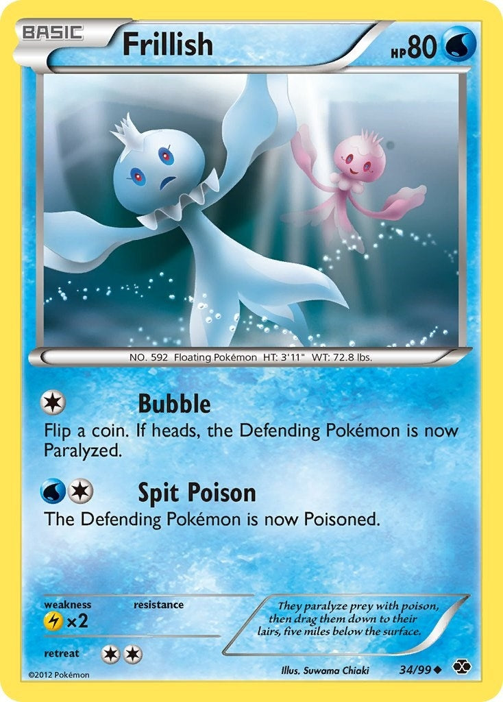 Image for Frillish (34/99) - Pokemon