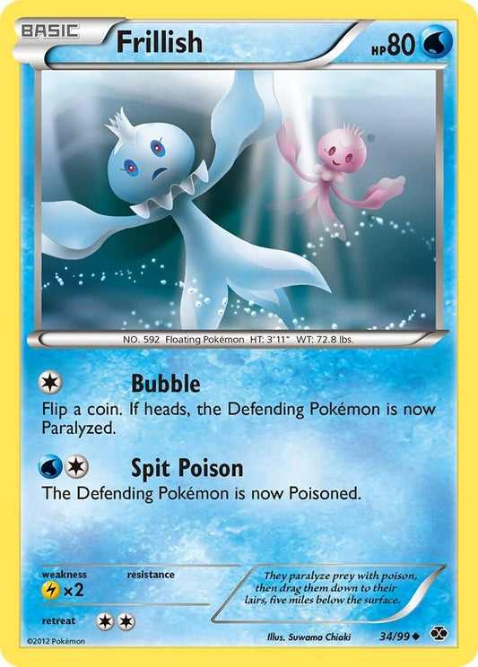 Image for Frillish (34/99) - Pokemon