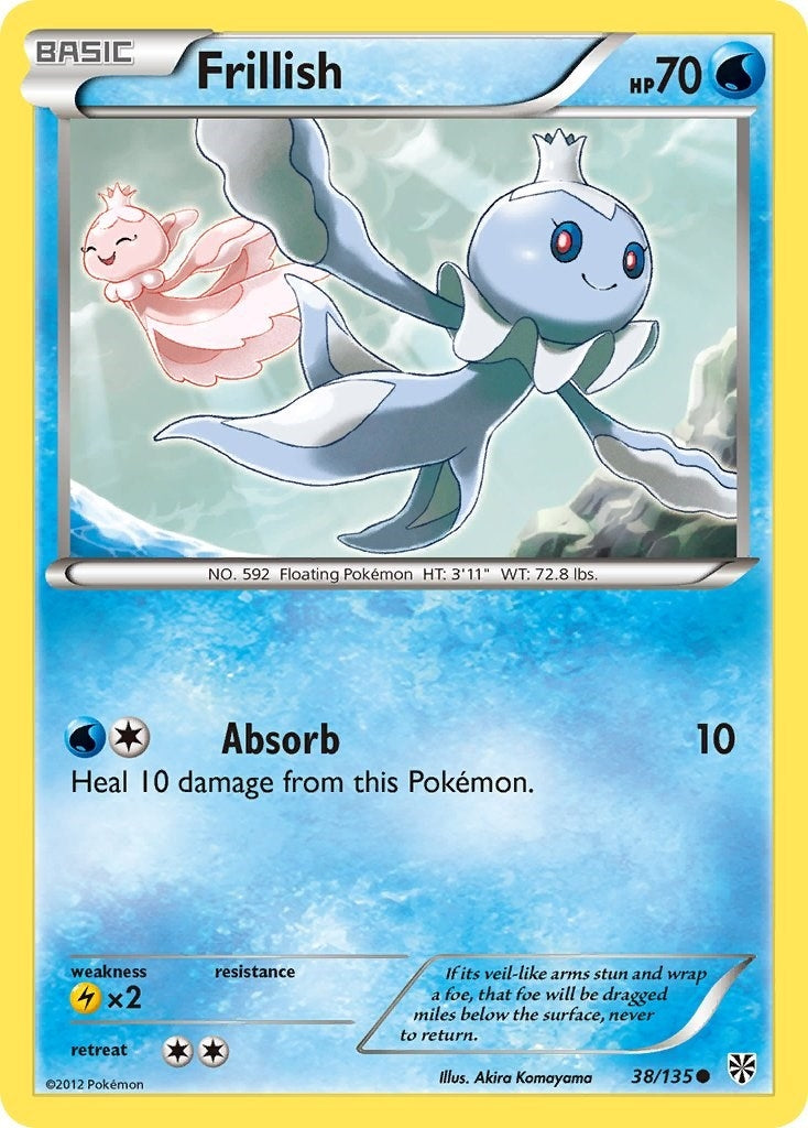 Image for Frillish (38/135) - Pokemon