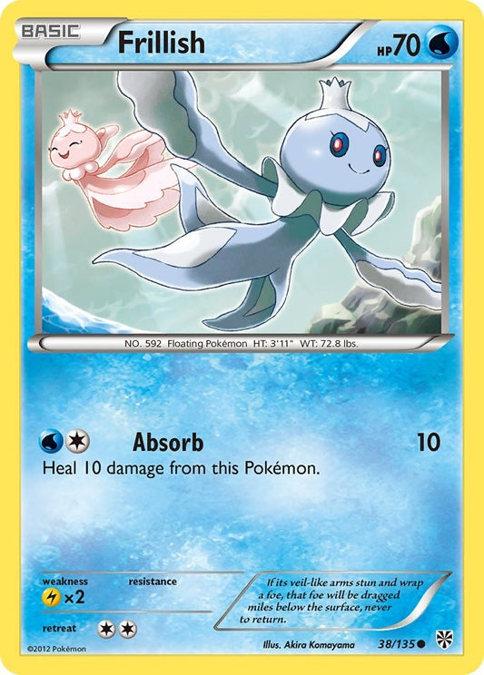 Image for Frillish (38/135) - Pokemon