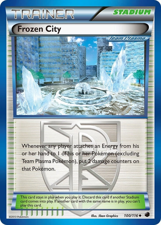 Image for Frozen City (Team Plasma) (100/116) - Pokemon