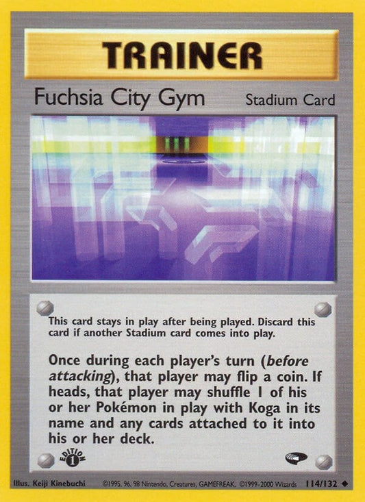 Image for Fuchsia City Gym (114/132) - Pokemon