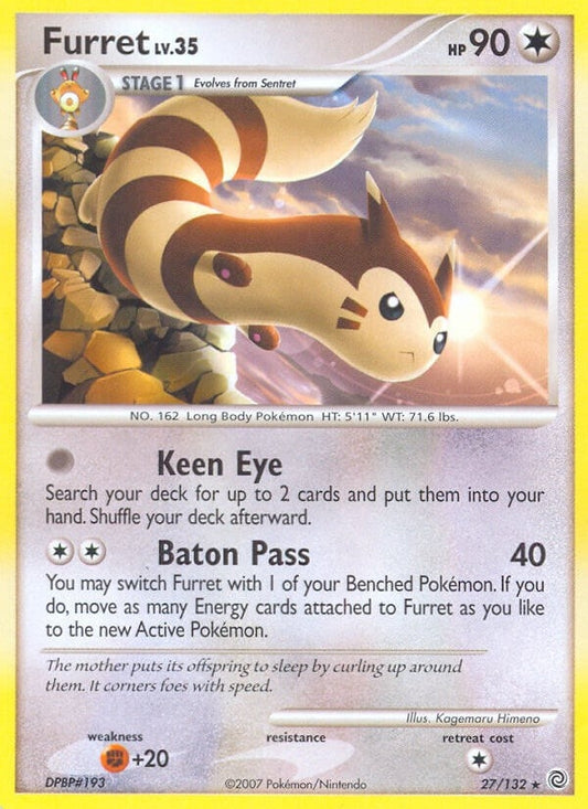 Image for Furret (27/132) - Pokemon