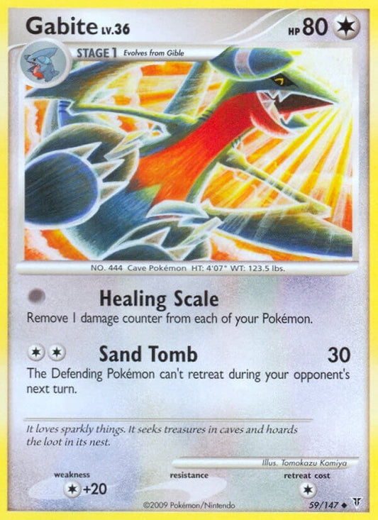 Image for Gabite (59) - Pokemon