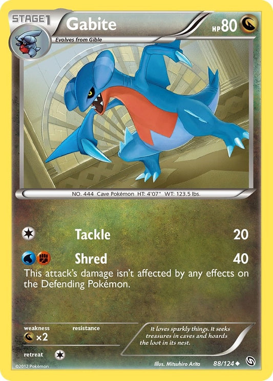 Image for Gabite (88) (88/124) - Pokemon