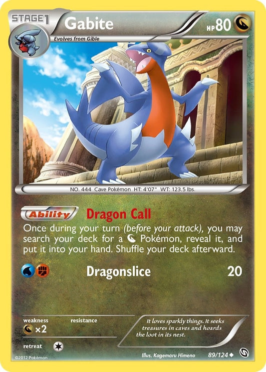 Image for Gabite (89) (89/124) - Pokemon