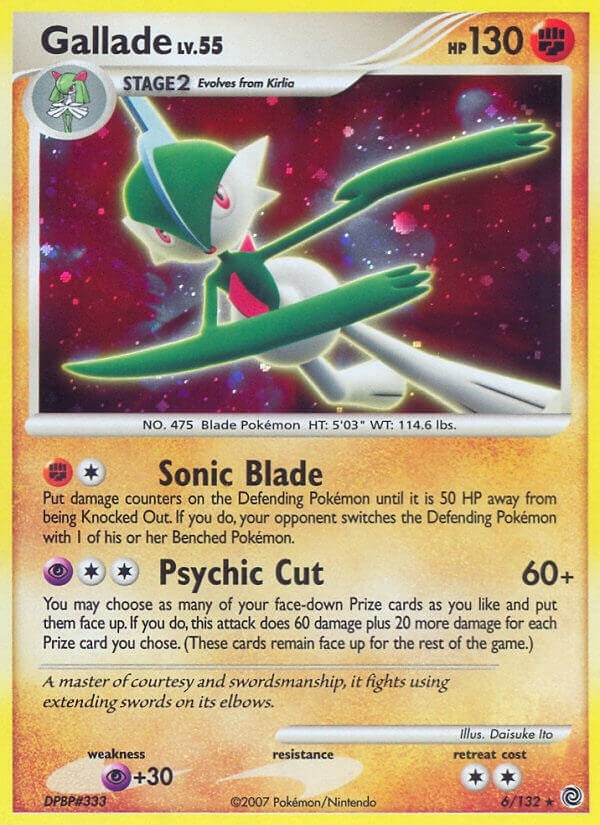 Image for Gallade (6/132) - Pokemon