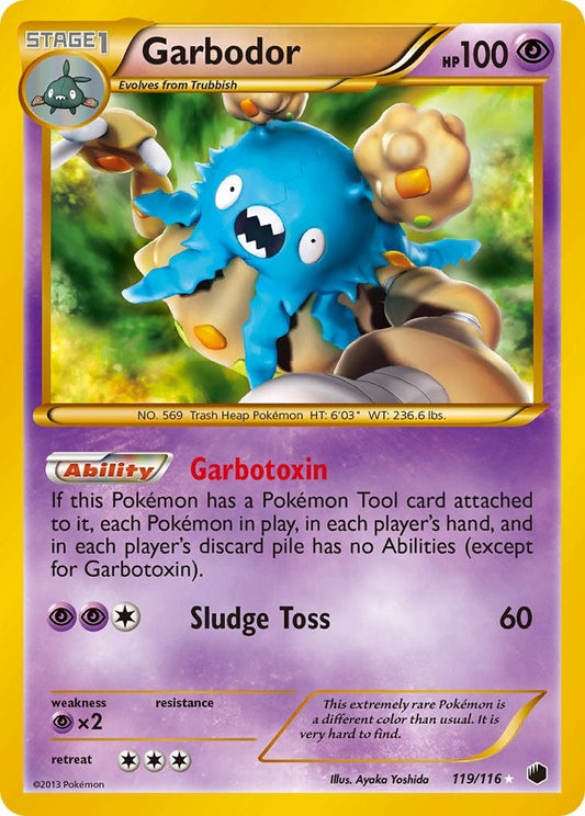 Image for Garbodor (119 Secret Rare) (119/116) - Pokemon