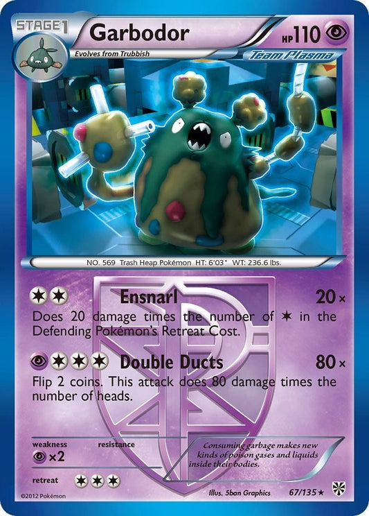 Image for Garbodor (Team Plasma) (67) (67/135) - Pokemon