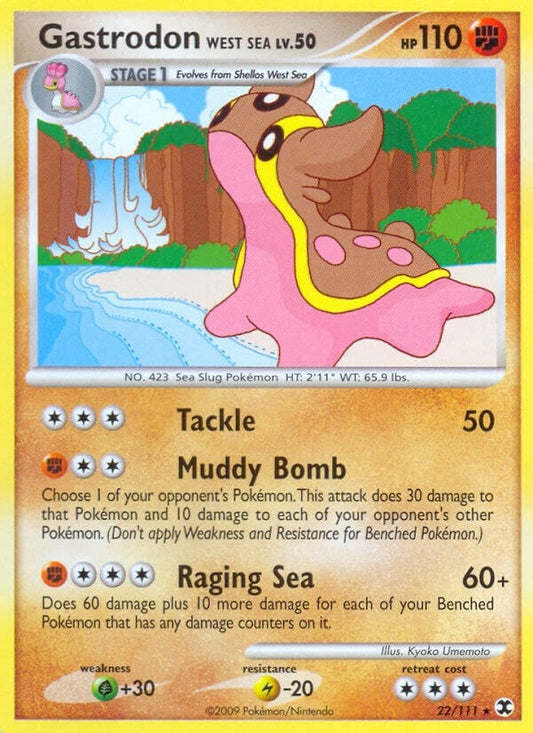 Image for Gastrodon West Sea (22/111) - Pokemon