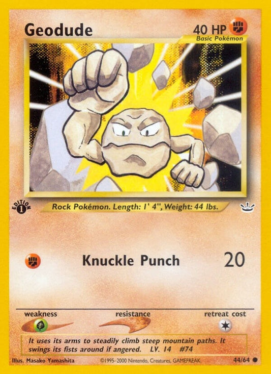Image for Geodude (44/64) - Pokemon