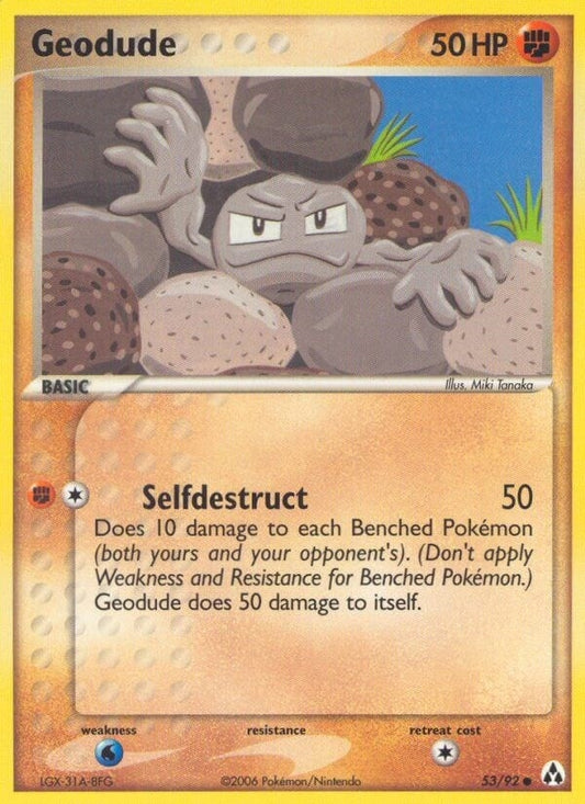 Image for Geodude (53/92) - Pokemon