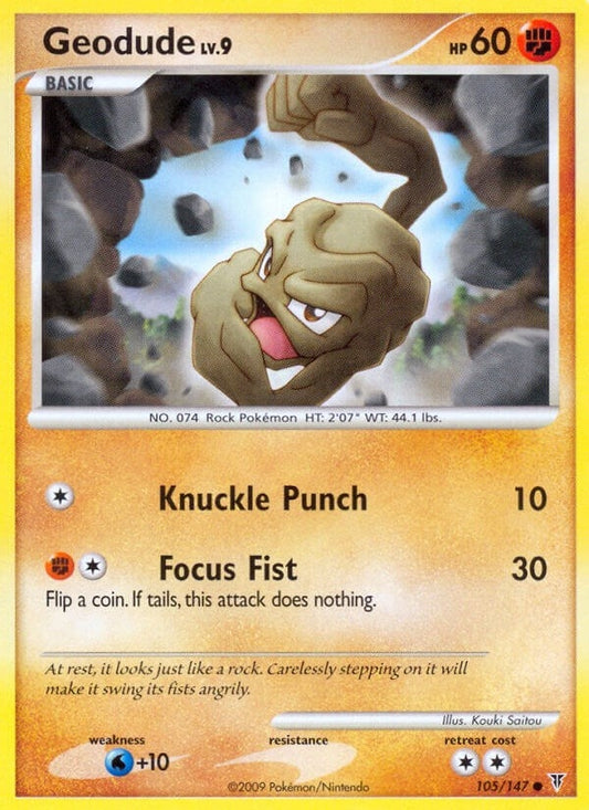 Image for Geodude (105) - Pokemon